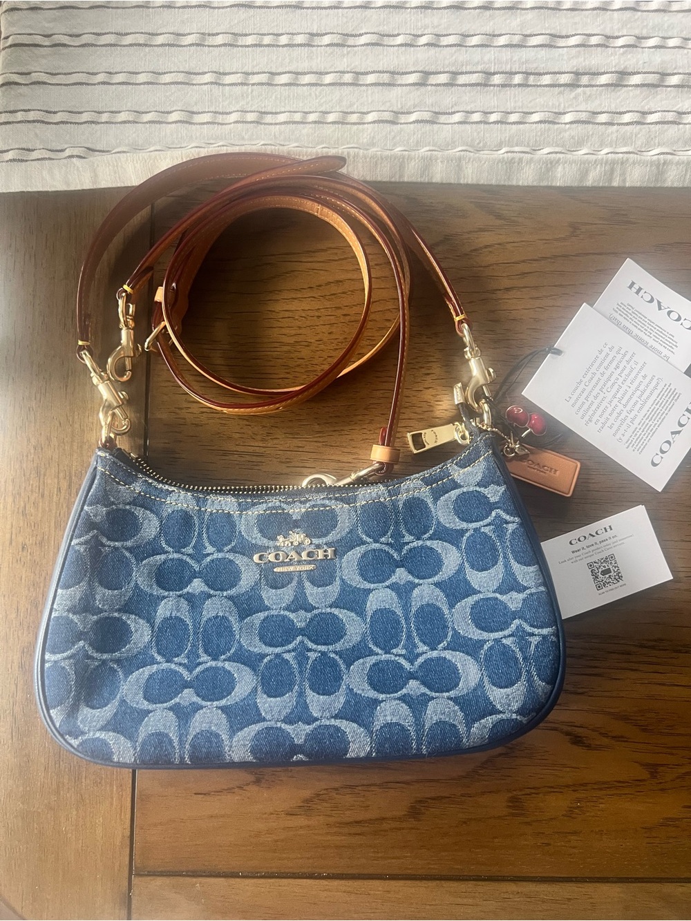Coach Denim Teri Shoulder bag